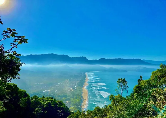 Maresias, Chale H29 Em Condominio De Frente A Entrada 18 Da Praia E Dentro Da Mata Atlantica